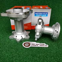 TROMOL KLX HOLE 36 SILVER WILWOOD DOBLE BEARING TROMOL KLX 150L HOLE 36 SET DEPAN BELAKANG WILWOOD S