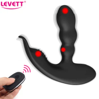 Prostate Massager Anal Vibrator Male Vibrators Anal Plug Sex Toys For Men Adult 18 Prostate Stimulator Remote Control Sex Shop