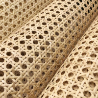 40/45CM x 0.3~1 Meters Cane Webbing Real Indonesia Natural Rattan Rotan Furniture Material For Chair Table Sofa Bed