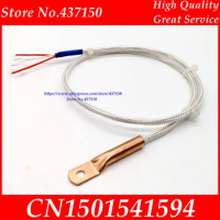 patch type pt100 temperature sensor thermocouple temperature probe pt1000 patch thermal resistance round hole SMD PTFE cable