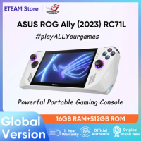 ASUS ROG Ally (2023) RC71L Game Console AMD Ryzen Z1 Extreme RDNA 3 Portable Gaming Laptop Graphics 120Hz 512GB for Windows 11