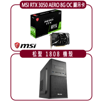 【MSI 微星】MSI RTX 3050 VENTUS 2X XS 8G OC 顯示卡+松聖 4060 RGB 機殼(顯示卡超值組合包)