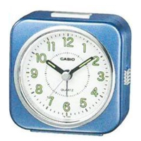 CASIO 桌上型指針鬧鐘(TQ-143S-2)-藍色