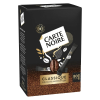 【Carte Noire】即溶條裝黑咖啡-80入(經典阿拉比卡萃取)