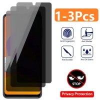 1-3Pcs Privacy Tempered Glass For Samsung M12 A20S F02S A13 4G F12 NFC M32 5G M13 A12 NACHO Anti-Spy Screen Protector