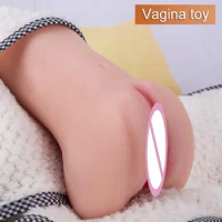 Realistic Vagina Sexualues Couple Toys Male Masturbators Female Pussy and Ass Sex Machine Anal Penis Sex?t��ys for Men Shop Sexy