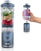 Blast Max, Portable Blender + Twist & Go, Personal Smoothie, Blend, Ice Crush, 3 Programs, Cordless,