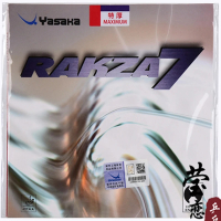 Yasaka RAKZA 7แบบนิ่ม (B-77) และ RAKZA 7(B-76) ลายกีฬาปิงปองยางทำจากยางพลังงานสำหรับแร็กเกตลายกีฬาปิ