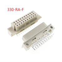5pcs DIN 41612 Connector 3 Rows 30 Positions Female Sockets Receptacle Right Angle Through Hole 3x10 Pin Pitch 2.54mm