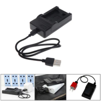 OOTDTY NP-BX1 USB Battery Charger For Sony DSC RX1 RX100 M3 WX350 WX300 HX400 Camera