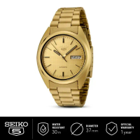 Jam Tangan Pria Seiko 5 Classic Gold SNXL72K1 Automatic Stainless ORI