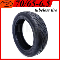 70/65-6.5 Tubeless Vacuum Tyre for Electric Scooter Ninebot Balance Car 10 Inch Universal 255x70 Thick Wear-resistant Tire