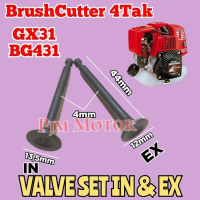 Gx31 Klep Valve in ex mesin potong rumput honda 4 tak stroke BG 431