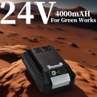Replacement 24V4.0Ah Lithium Battery For Greenworks Tools compatible 20352 22232