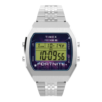 นาฬิกาข้อมือผู้ชาย รุ่น  TW2Y46100, Fortnite T80, สีเงิน