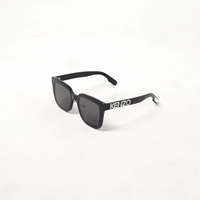 Kacamata KENZO TEXT SIDE WHITE BLACK SUNGLASSES 100% ORIGINAL