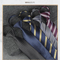 ⭐️⭐️   High Grade Luxury Gentlemen Neck Tie Business Formal Tuxedo Tie Adjustable Zip Tie 47cm x 8cm