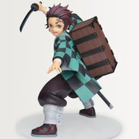 anime Demon Slayer Kimetsu no Yaiba Kamado Tanjirou PVC figure model toy