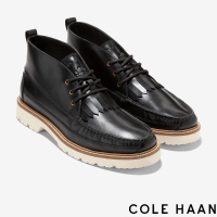 【Cole Haan】AMERICAN C KILTIE CHUKKA 美國經典 流蘇查卡男靴(黑色-C36313)