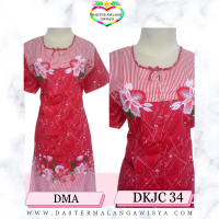DKJC  34 S  – Daster Katun Jepang Bordir Malang Awisya