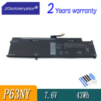 JC NEW P63NY Laptop Battery For Dell Latitude 13 7370 E7370 Series Notebook N3KPR XCNR3 0XCNR3 WY7CG G7X14 0G7X14 7.6V 43Wh