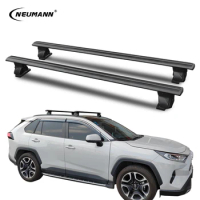 NEUMANN Roof Rack Crossbar Fit for 2019 2020 Toyota RAV4 RAV 4 2pcs Aluminum Roof Rack For Car Top Luggage Carrier Rails