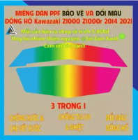 Miếng Dán PPF Đổi Màu Và Bảo Vệ Đồng Hồ Xe Kawazaki z1000 - z1000r 2014-2021,  Decal - Dán Dễ Dàng, 
