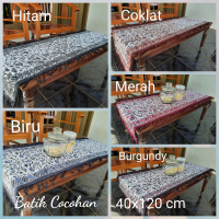 Taplak Meja Tamu Batik Cocohan Panjang Loper 40x120 cm