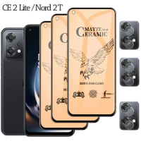 3kit oneplus nord ce 2 lite ceramic screen protector 1+ nord 2 t soft glass film oneplus nord 2t accesorios ce2 lite 5g matte protective film for one plus nord ce 2 lite not tempered glass
