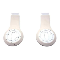 2 Pair Earphone Inner Shell Replacement For Beats Studio 3.0 Wireless Headphones Repair Parts Satin Gold