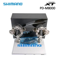 Shimano Mountain Bike Pedals DEORE XT PD- M8000 Self-locking Pedal With SH51 Cleats MTB Bicycle Components Racing Cycling Parts