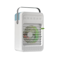 Portable Air Conditioners Evaporative Air Cooler Humidifier 7 Colors Light Personal Air Conditioner Fan For Room Office Durable