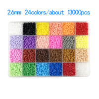 2.6mm Perler Hama beads Set 3D Puzzle Iron Beads Toy Kids Creative Handmade Craft DIY Gif beads educ