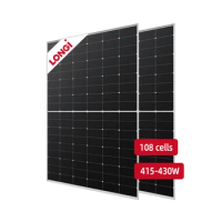 High Quality PV Module Longi 415W 420W 425W 430W Paneles Solares Solar Panel
