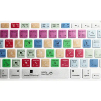 1PC Adobe Photoshop PS Keyboard Cover Shortcut Printed Cover for MacBook Air Pro Retina 13" 15" 17" iMac Wireless &amp; MacBooks