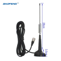 Mag-1345 27MHZ Citizen Band Radio Antenna with4m Cable Magnetic Base for Albrecht AE-6110 AC-001 QYT CB-27 CB-58 CB-10 Car Radio