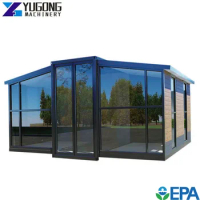 YG Customized 20ft Cheap Luxury Prefabricated Portable Expandable Container Cabin 20 40ft Folding Mobile Prefabricated House