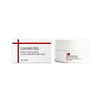Caviar cotton pads: Gently cleanse and exfoliate facial skin overnight; daily moisturizing and hydra
