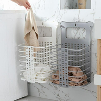 髒衣籃可摺疊裝洗衣簍子放髒衣服的收納筐衛生間壁掛家用浴室神器