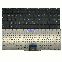 NEW ORIGINAL Laptop Keyboard For HP 14S-DR 14-DQ 14-FQ 14-DH TPN-Q221 W139 Laptop Keyboard US Silver Black Backlit