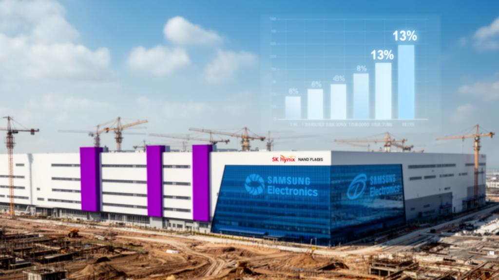 Photo: Biggo YMTC storms South Korea's home market, NAND flash share surges to 13%, closing in on Samsung and SK Hynix