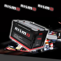 Nismo Foldable Container Patlabor Fast Furious Black Folding Container Box 20L 50L JDM Style Racing For Nissan GTR Autech Motul