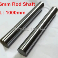20pcs linear shaft 6mm diameter 1000mm long harden linear rod round shaft chrome plated