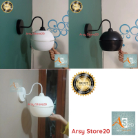FITTING LAMPU DINDING LAMPU HIAS MOON