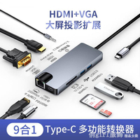 typec擴展塢蘋果手機適用于MacBookPro筆記本電腦HDMI轉換器VGA拓展USB 【林之舍】
