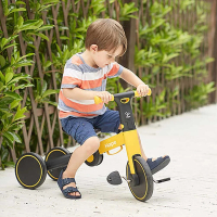 Hape E8467多功能摺疊幼兒三合一平衡單車(黃色)