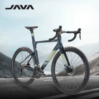 Java FUOCO TOP Road Bike 24 Speed Carbon Fiber Racing Bike Integrated Handlebar Hydraulic Disc Brake Road Bicycle for Adult
