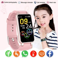 Smart Watch Kids Smart Watch Girls Boys Fitness Tracker Heart Rate Monitoring Electronic Smart Watch Sports Watch Bracelet Watch