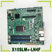 For Supermicro Server Motherboard E3-1230V3 1150 Fully Tested X10SLM+-LN4F