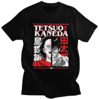 Akira Akira Tetsuo T shirt men Cotton Neo Tokyo Shotaro Kaneda tees top fashion anime manga T-shirt Harajuku streetwear